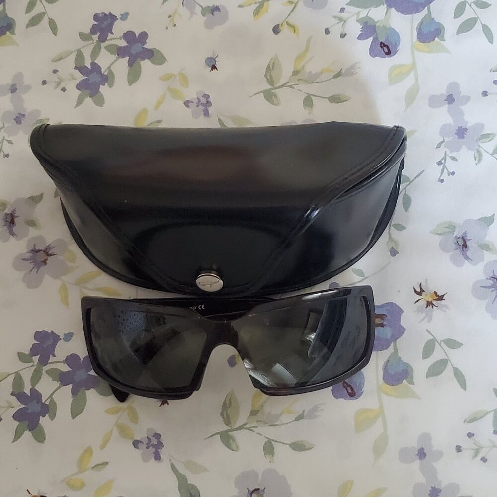 Salvatore Ferragamo Black Sunglasses
